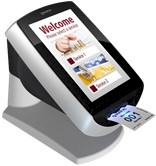 Qmatic Intro 8 Self Service kiosk